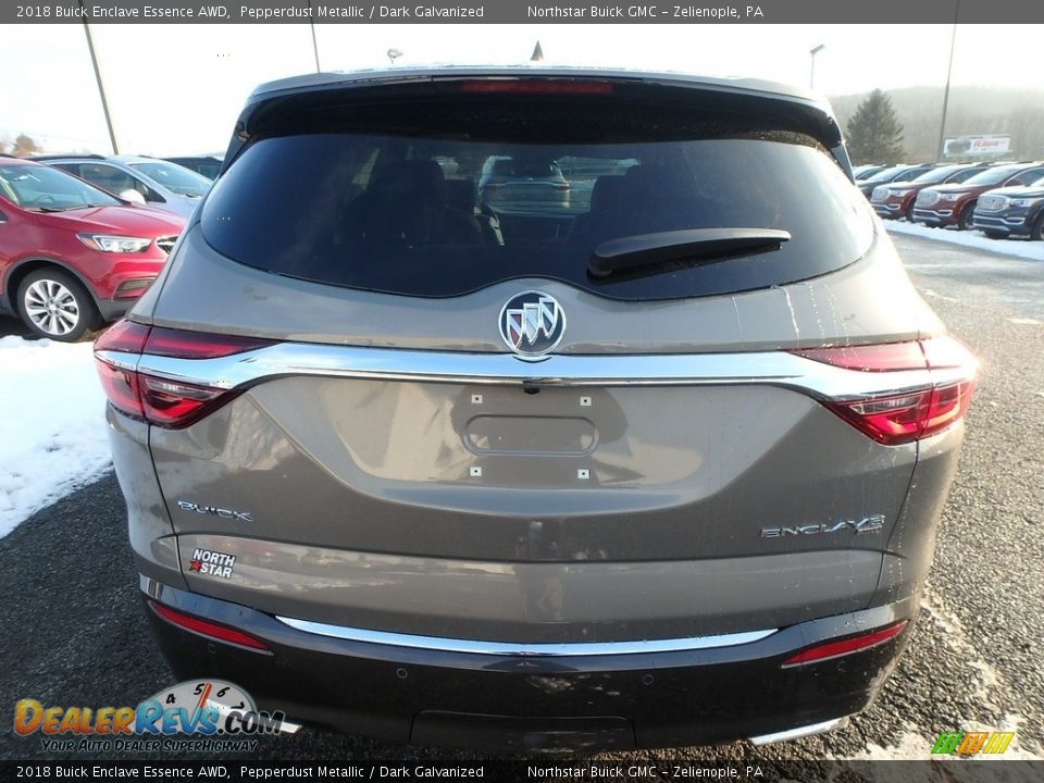 2018 Buick Enclave Essence AWD Pepperdust Metallic / Dark Galvanized Photo #6