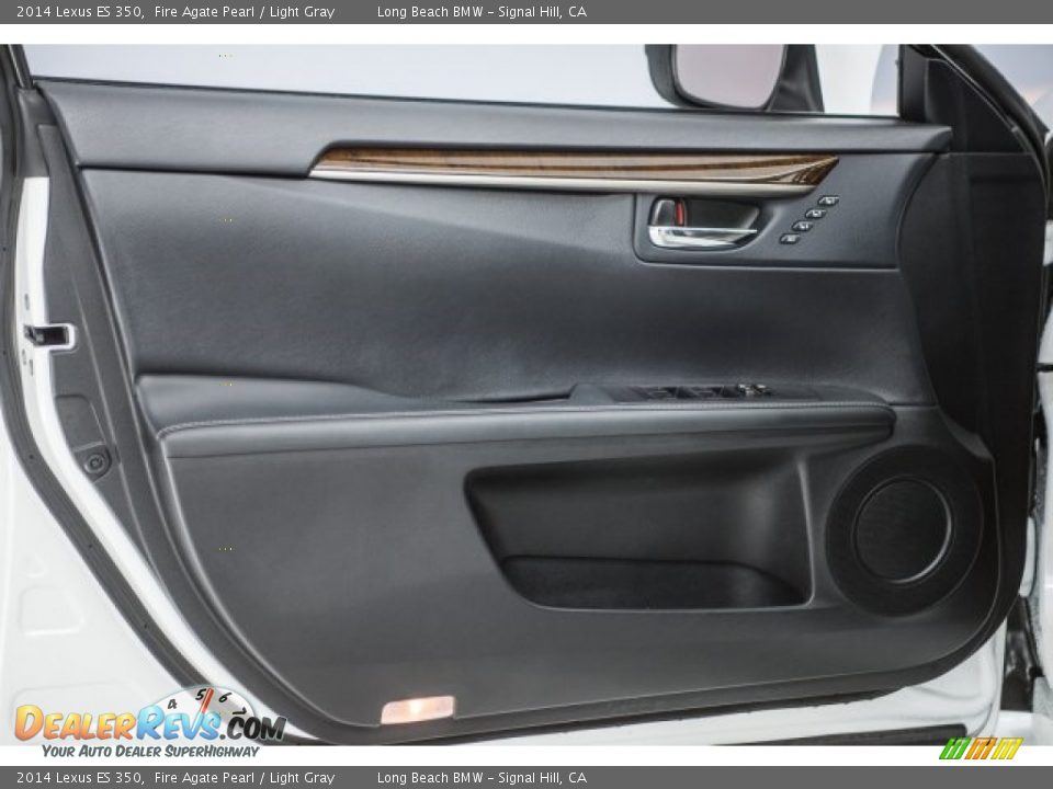 2014 Lexus ES 350 Fire Agate Pearl / Light Gray Photo #18