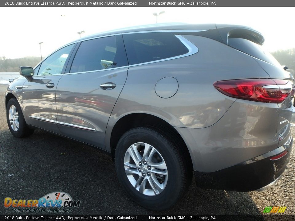 2018 Buick Enclave Essence AWD Pepperdust Metallic / Dark Galvanized Photo #7