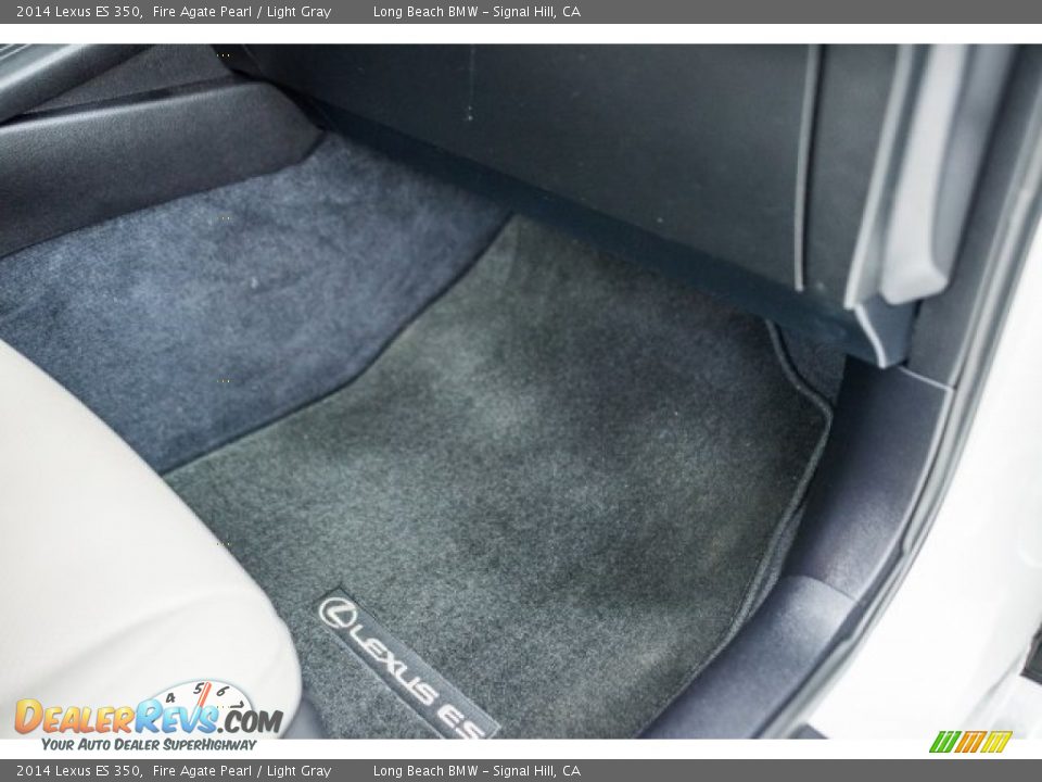 2014 Lexus ES 350 Fire Agate Pearl / Light Gray Photo #20