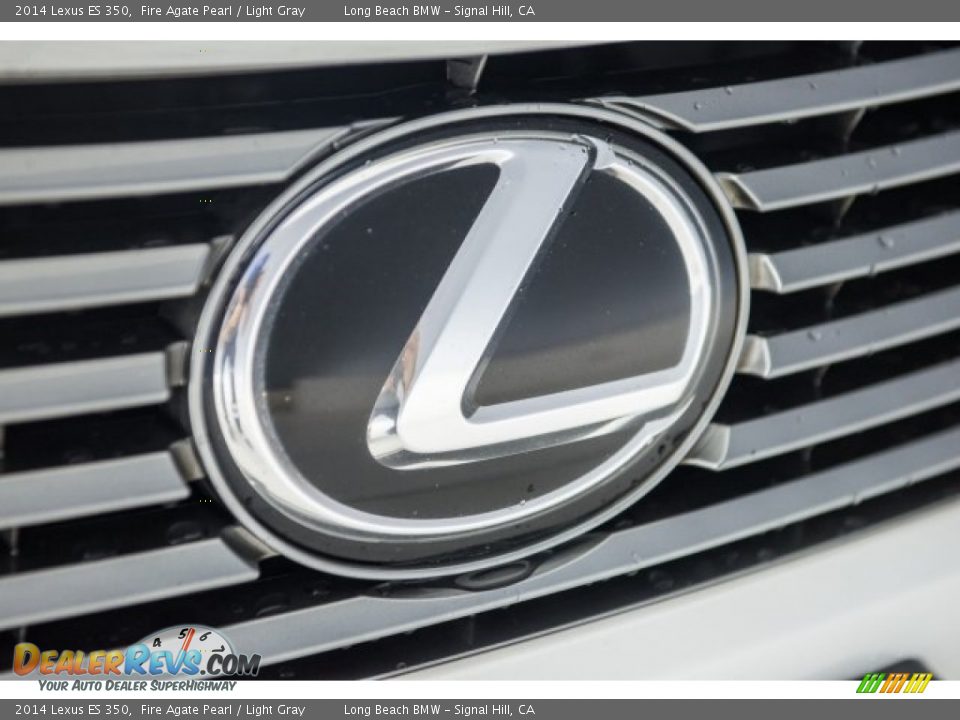 2014 Lexus ES 350 Fire Agate Pearl / Light Gray Photo #21