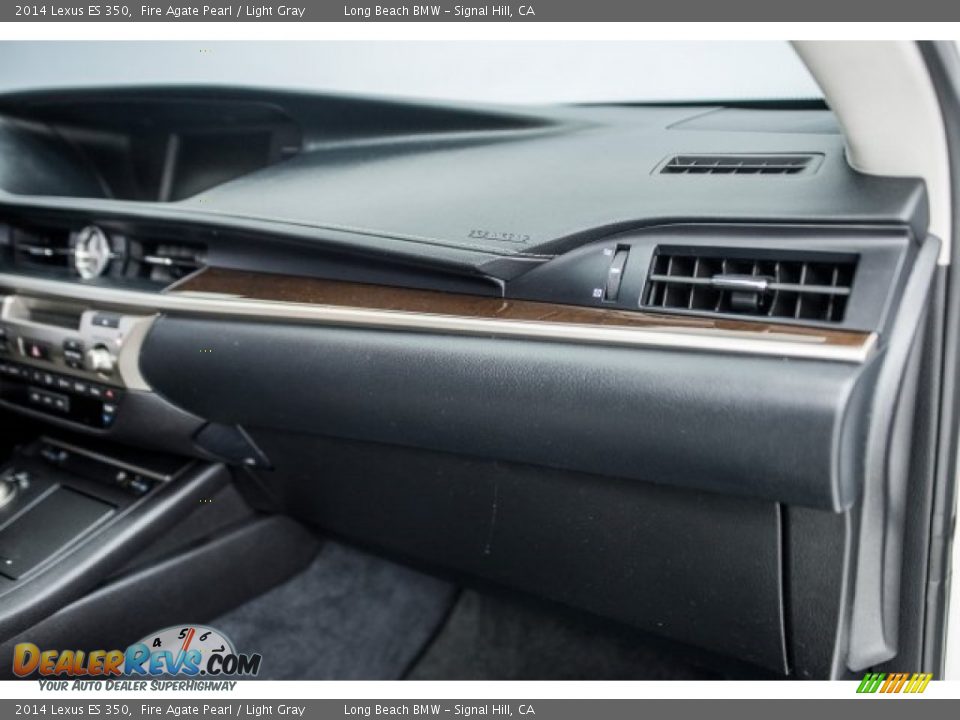 2014 Lexus ES 350 Fire Agate Pearl / Light Gray Photo #22