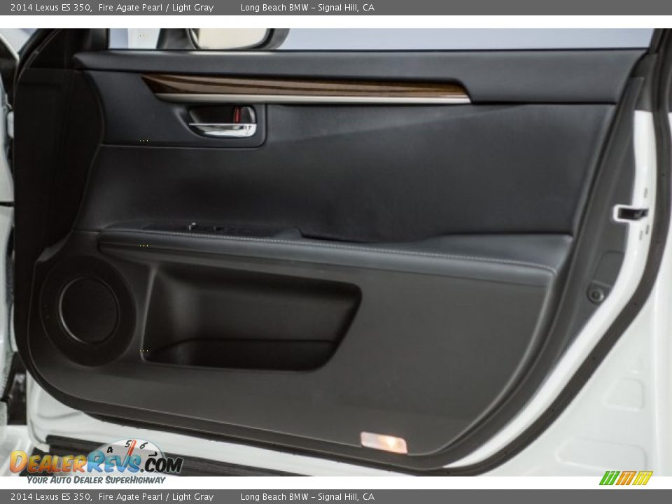 2014 Lexus ES 350 Fire Agate Pearl / Light Gray Photo #23