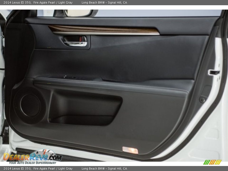 2014 Lexus ES 350 Fire Agate Pearl / Light Gray Photo #23