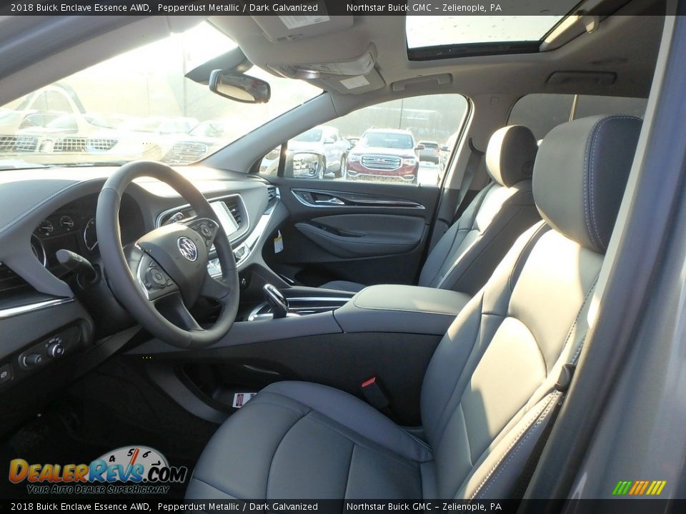 2018 Buick Enclave Essence AWD Pepperdust Metallic / Dark Galvanized Photo #10