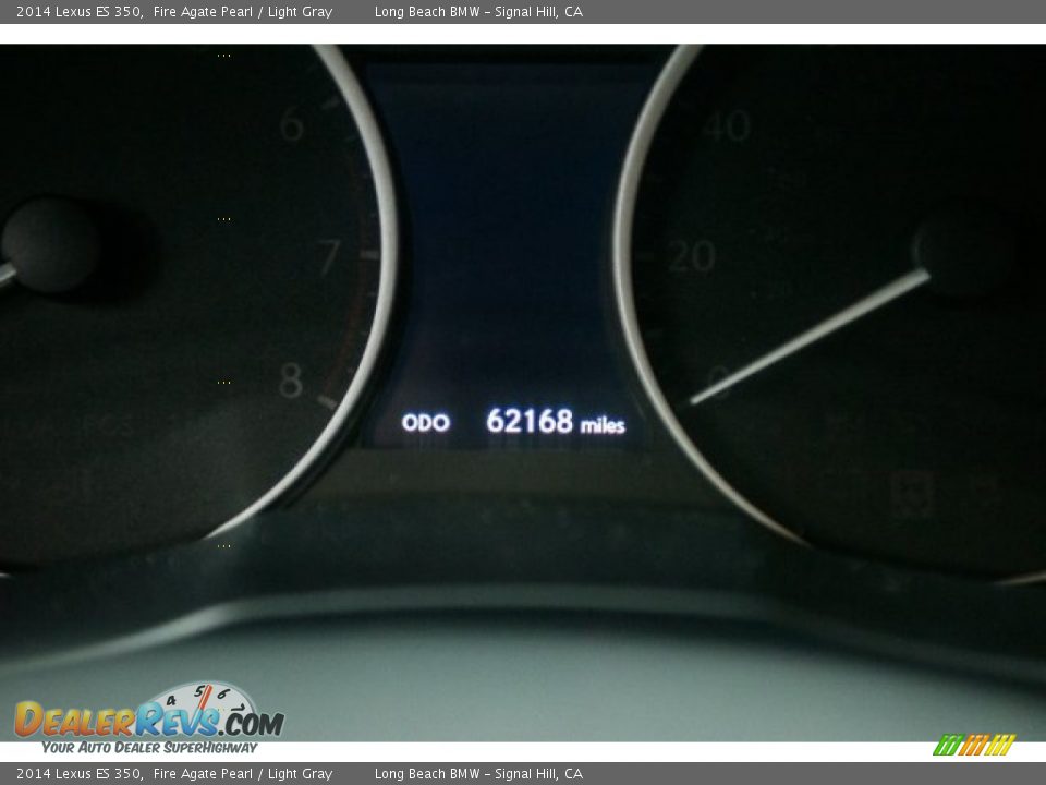 2014 Lexus ES 350 Fire Agate Pearl / Light Gray Photo #27