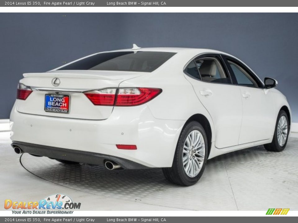 2014 Lexus ES 350 Fire Agate Pearl / Light Gray Photo #28