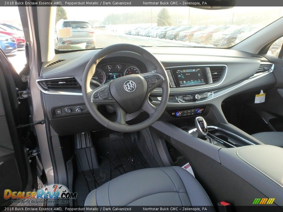2018 Buick Enclave Essence AWD Pepperdust Metallic / Dark Galvanized Photo #13