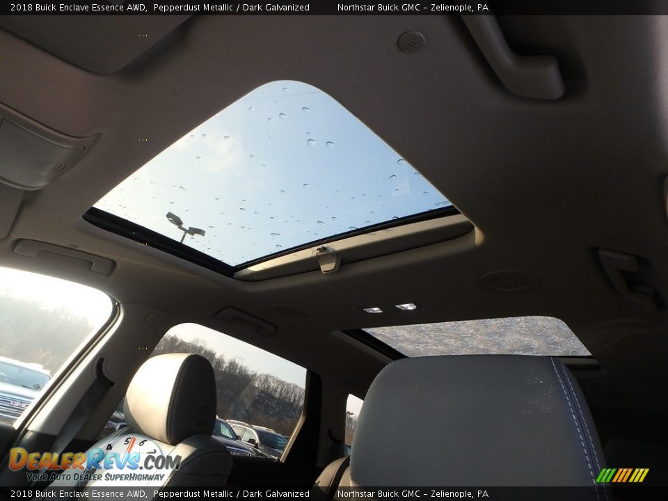 2018 Buick Enclave Essence AWD Pepperdust Metallic / Dark Galvanized Photo #17