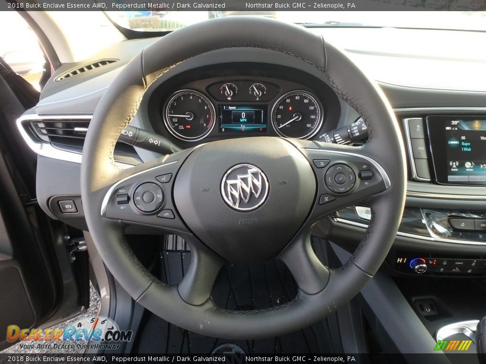 2018 Buick Enclave Essence AWD Pepperdust Metallic / Dark Galvanized Photo #18