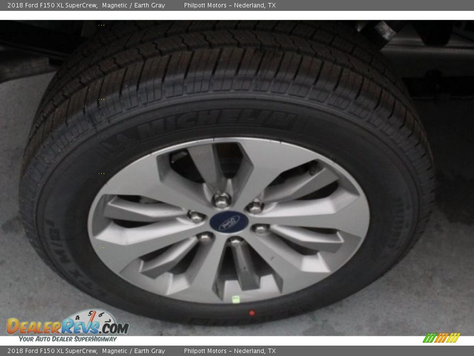 2018 Ford F150 XL SuperCrew Magnetic / Earth Gray Photo #8