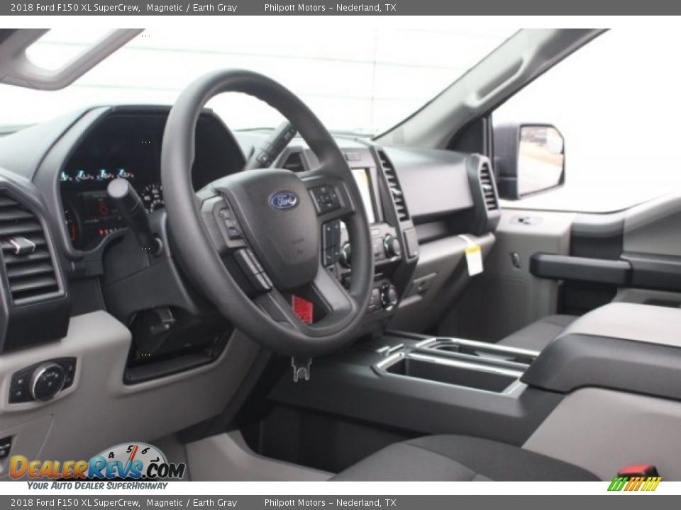 2018 Ford F150 XL SuperCrew Magnetic / Earth Gray Photo #11