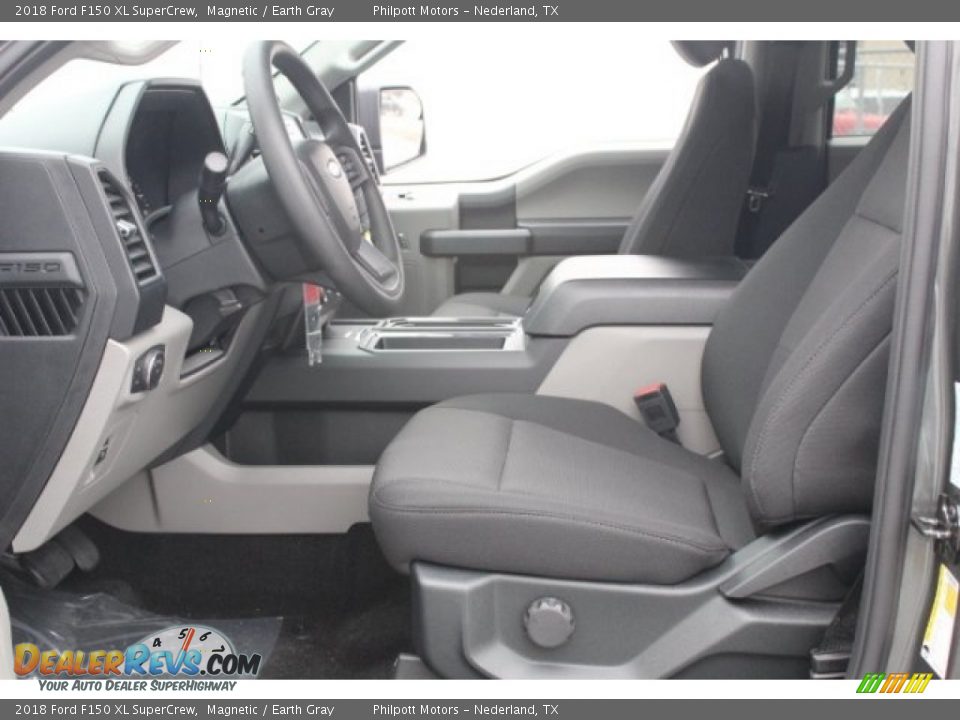 2018 Ford F150 XL SuperCrew Magnetic / Earth Gray Photo #12