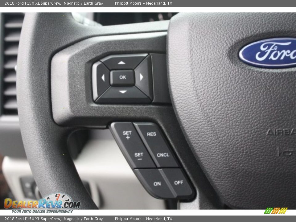 2018 Ford F150 XL SuperCrew Magnetic / Earth Gray Photo #16