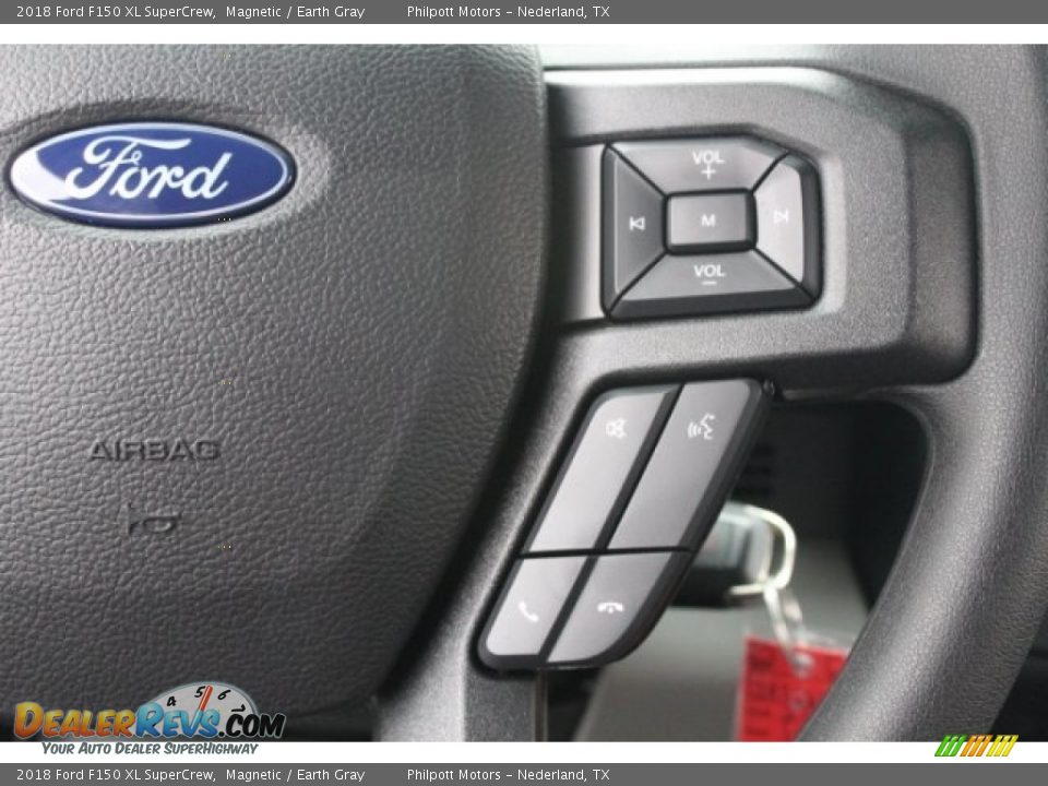 2018 Ford F150 XL SuperCrew Magnetic / Earth Gray Photo #17
