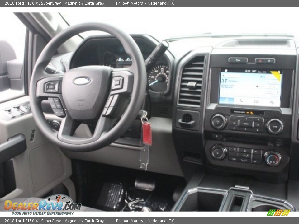 2018 Ford F150 XL SuperCrew Magnetic / Earth Gray Photo #22
