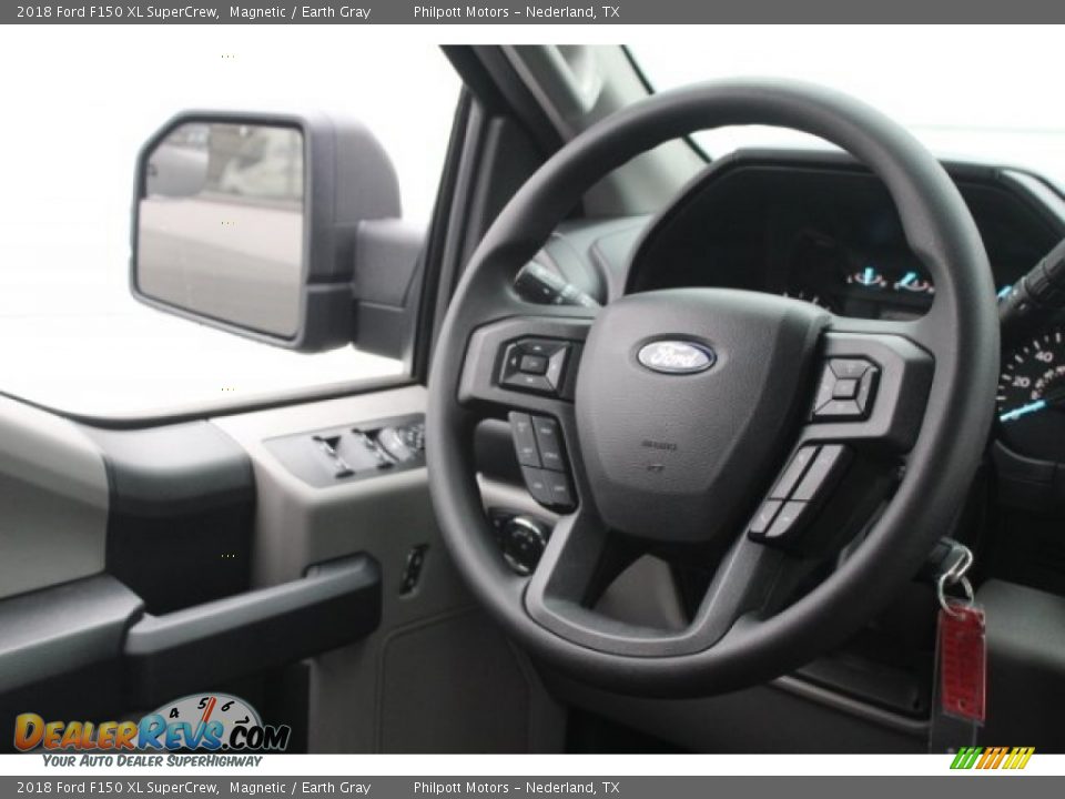 2018 Ford F150 XL SuperCrew Magnetic / Earth Gray Photo #23