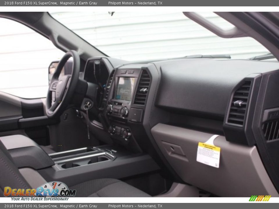 2018 Ford F150 XL SuperCrew Magnetic / Earth Gray Photo #28