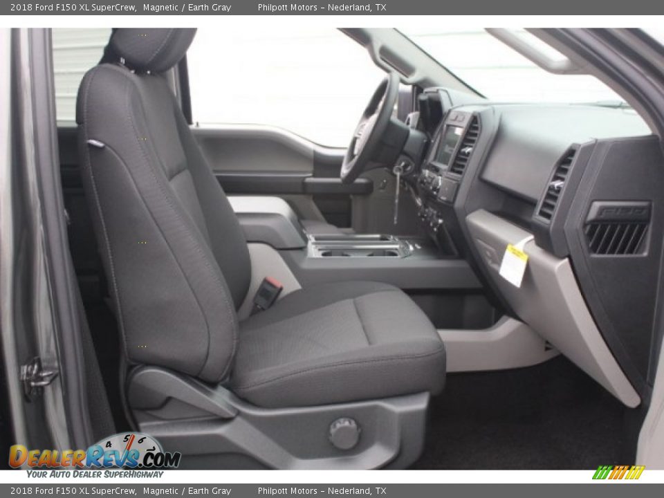 2018 Ford F150 XL SuperCrew Magnetic / Earth Gray Photo #29