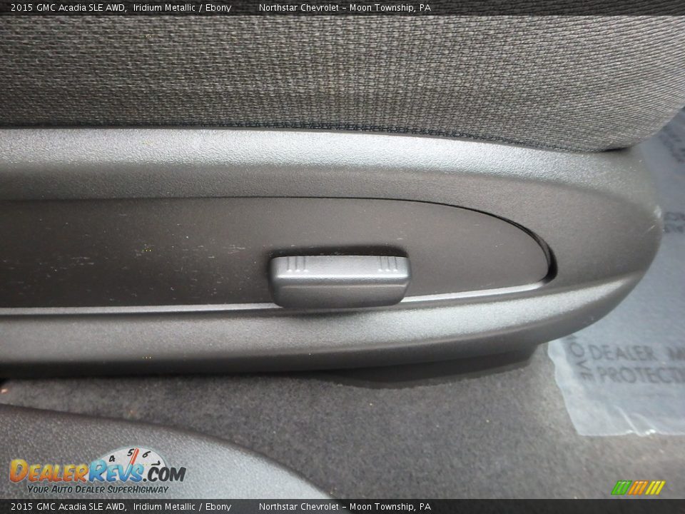 2015 GMC Acadia SLE AWD Iridium Metallic / Ebony Photo #16