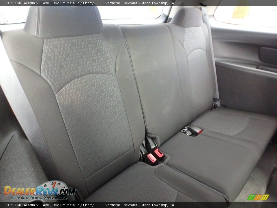 2015 GMC Acadia SLE AWD Iridium Metallic / Ebony Photo #19