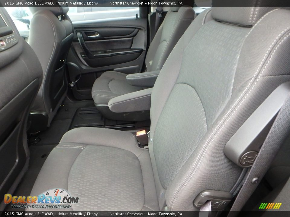 2015 GMC Acadia SLE AWD Iridium Metallic / Ebony Photo #22