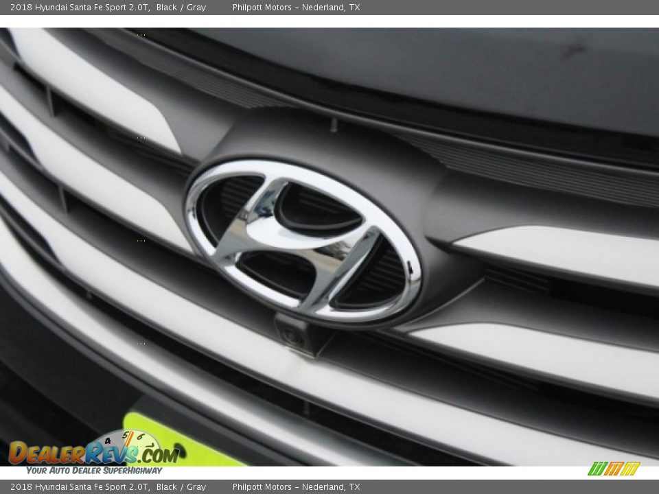 2018 Hyundai Santa Fe Sport 2.0T Black / Gray Photo #4