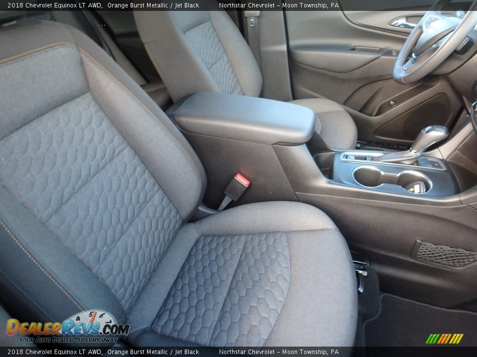 2018 Chevrolet Equinox LT AWD Orange Burst Metallic / Jet Black Photo #10