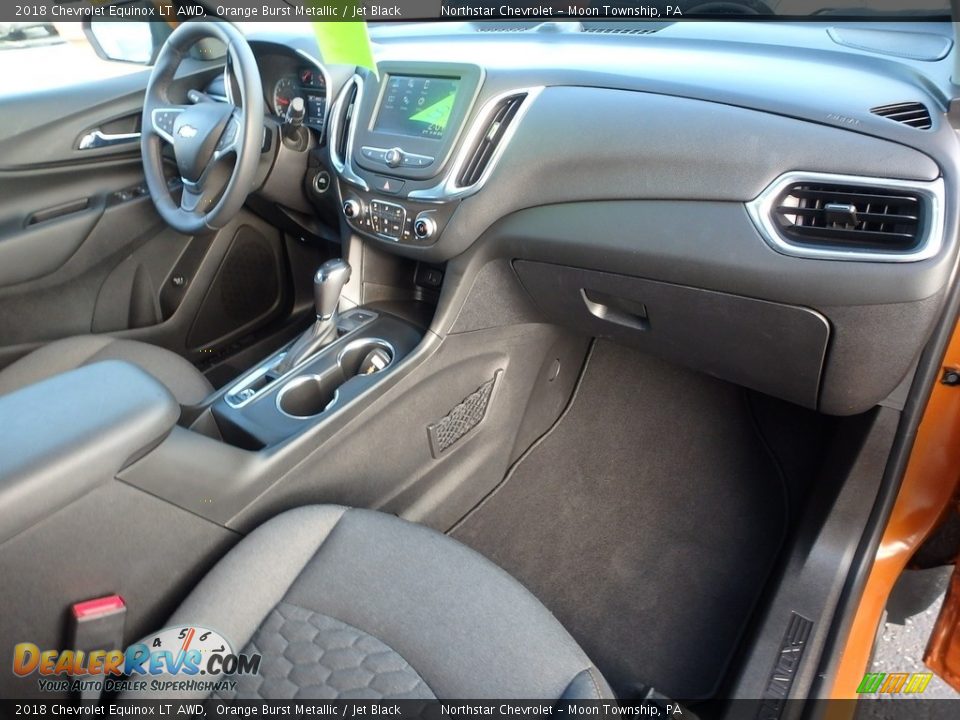 2018 Chevrolet Equinox LT AWD Orange Burst Metallic / Jet Black Photo #11