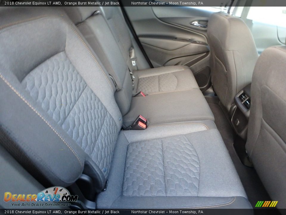2018 Chevrolet Equinox LT AWD Orange Burst Metallic / Jet Black Photo #12