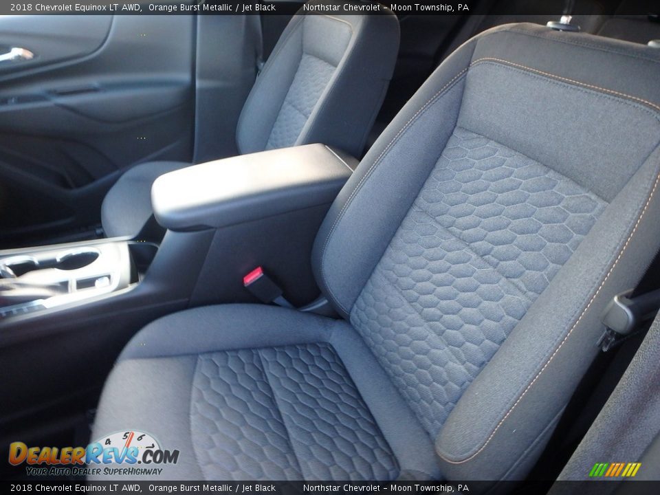 2018 Chevrolet Equinox LT AWD Orange Burst Metallic / Jet Black Photo #13