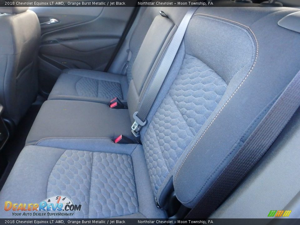 2018 Chevrolet Equinox LT AWD Orange Burst Metallic / Jet Black Photo #14