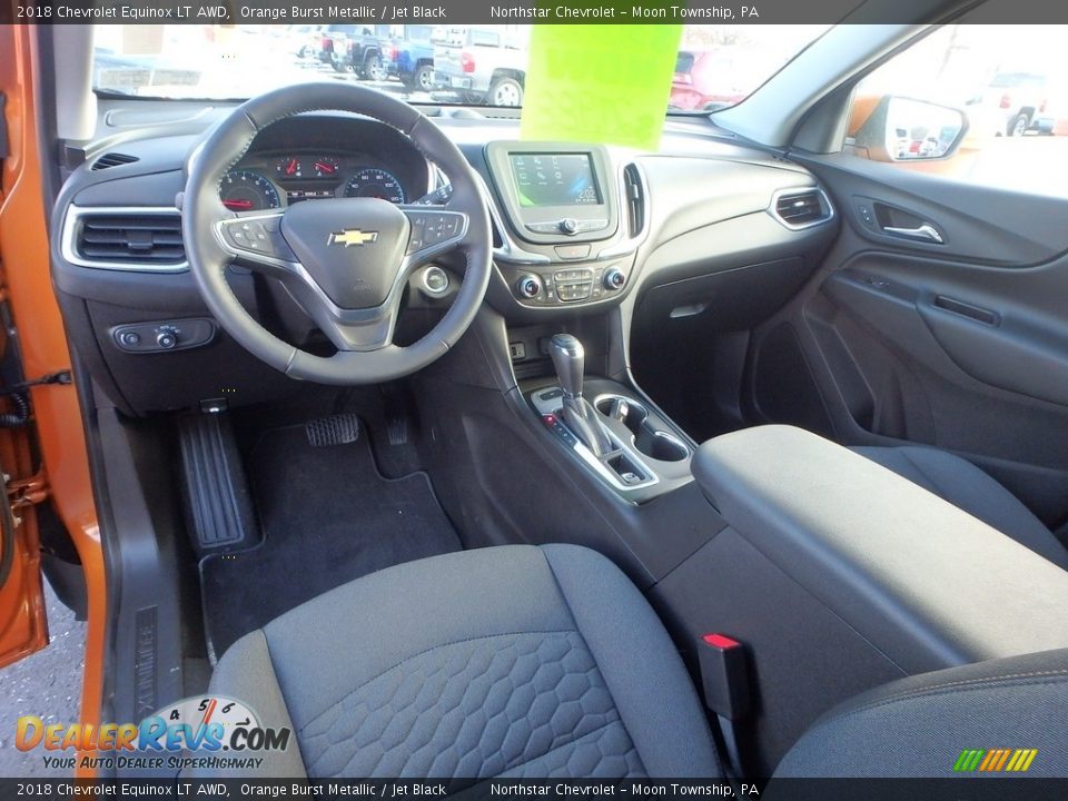 2018 Chevrolet Equinox LT AWD Orange Burst Metallic / Jet Black Photo #15