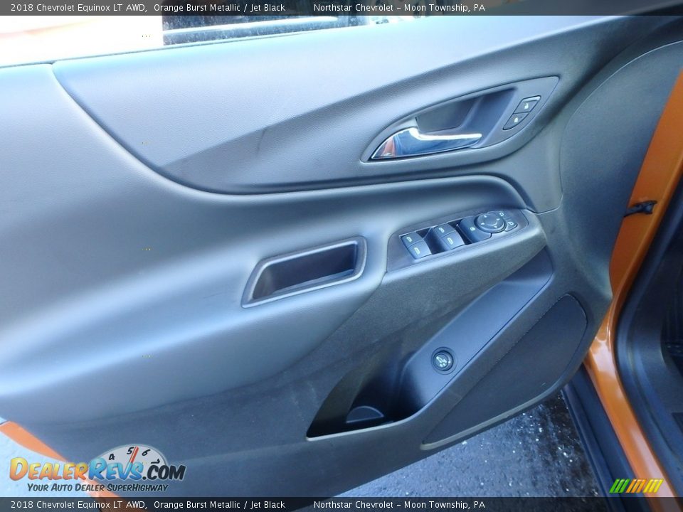 2018 Chevrolet Equinox LT AWD Orange Burst Metallic / Jet Black Photo #16