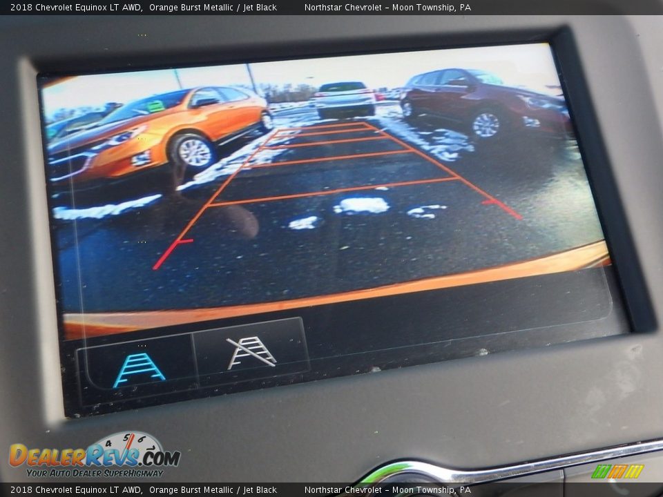 2018 Chevrolet Equinox LT AWD Orange Burst Metallic / Jet Black Photo #20