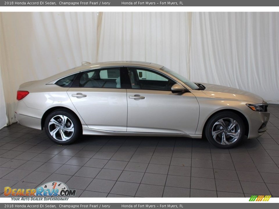 2018 Honda Accord EX Sedan Champagne Frost Pearl / Ivory Photo #3
