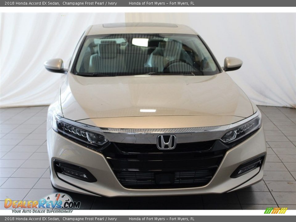 2018 Honda Accord EX Sedan Champagne Frost Pearl / Ivory Photo #4
