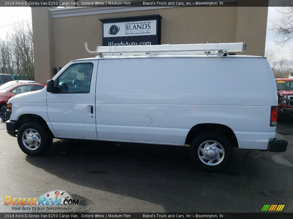 2014 Ford E-Series Van E150 Cargo Van Oxford White / Medium Flint Photo #1