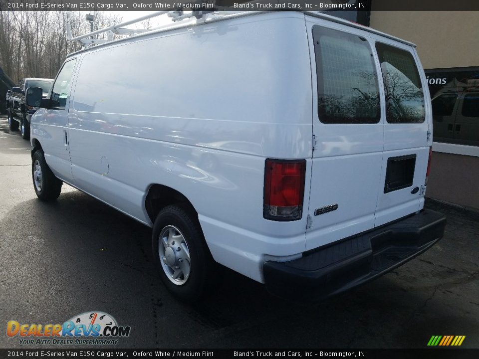 2014 Ford E-Series Van E150 Cargo Van Oxford White / Medium Flint Photo #3