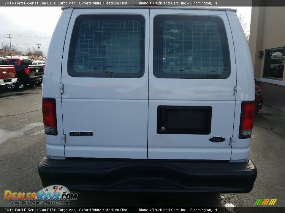 2014 Ford E-Series Van E150 Cargo Van Oxford White / Medium Flint Photo #4