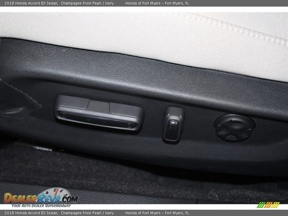2018 Honda Accord EX Sedan Champagne Frost Pearl / Ivory Photo #15