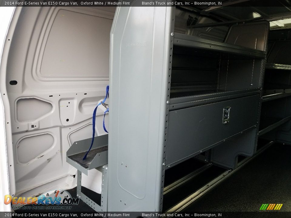 2014 Ford E-Series Van E150 Cargo Van Oxford White / Medium Flint Photo #6