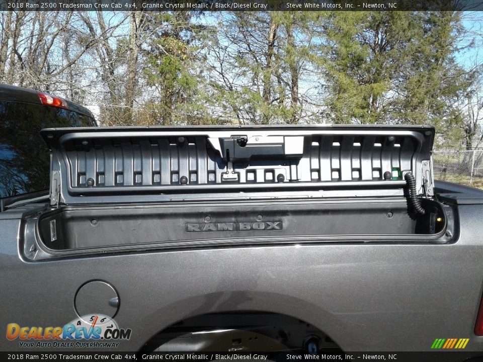 2018 Ram 2500 Tradesman Crew Cab 4x4 Granite Crystal Metallic / Black/Diesel Gray Photo #2