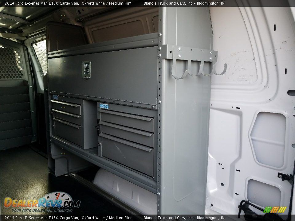 2014 Ford E-Series Van E150 Cargo Van Oxford White / Medium Flint Photo #8
