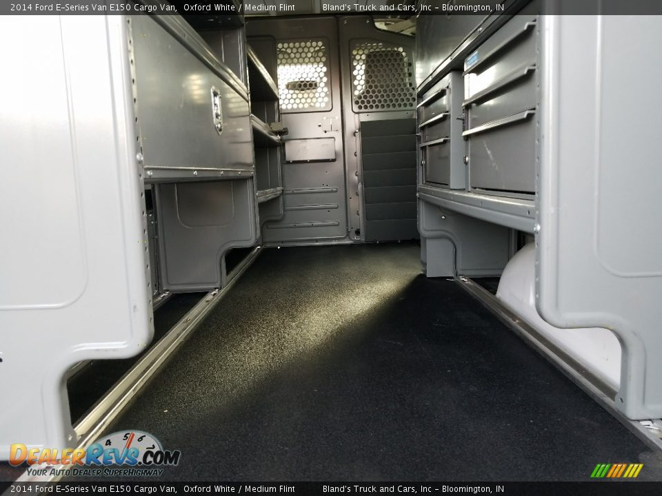 2014 Ford E-Series Van E150 Cargo Van Oxford White / Medium Flint Photo #9
