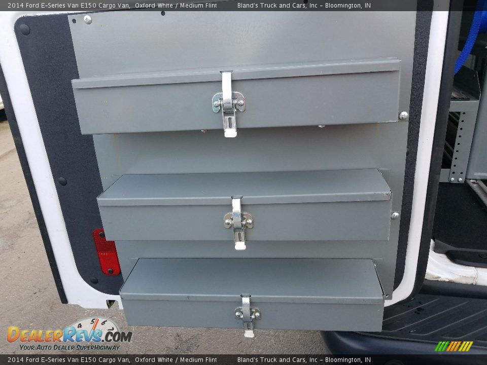 2014 Ford E-Series Van E150 Cargo Van Oxford White / Medium Flint Photo #11