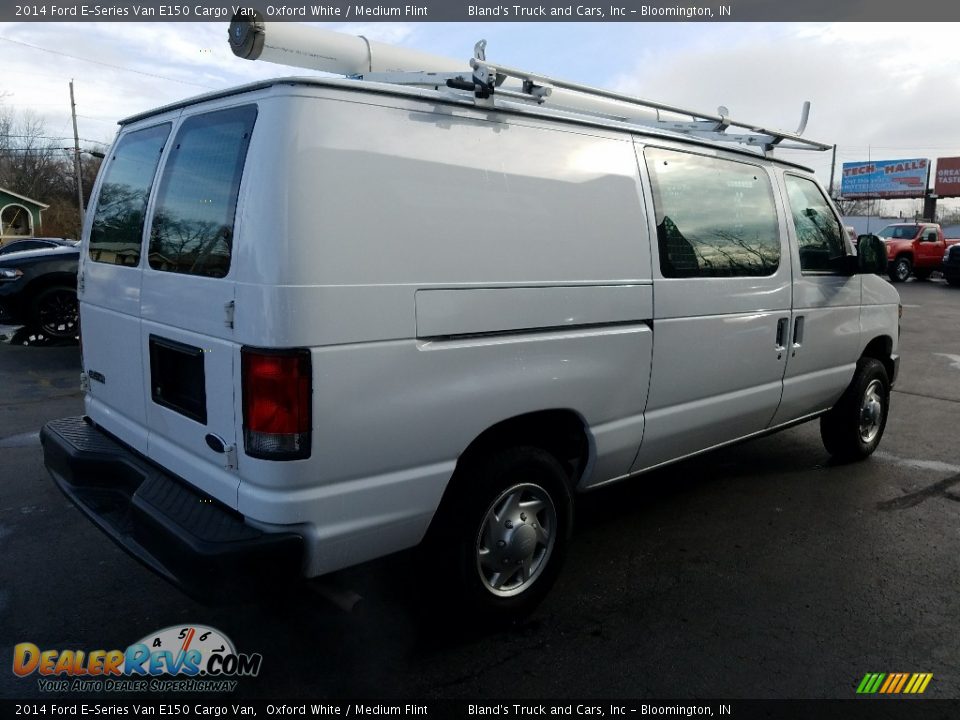 2014 Ford E-Series Van E150 Cargo Van Oxford White / Medium Flint Photo #12