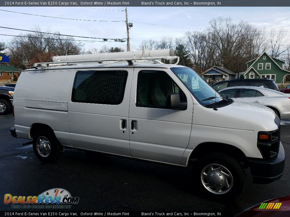 2014 Ford E-Series Van E150 Cargo Van Oxford White / Medium Flint Photo #13