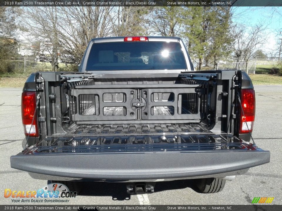 2018 Ram 2500 Tradesman Crew Cab 4x4 Granite Crystal Metallic / Black/Diesel Gray Photo #10