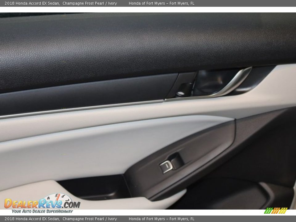 2018 Honda Accord EX Sedan Champagne Frost Pearl / Ivory Photo #29